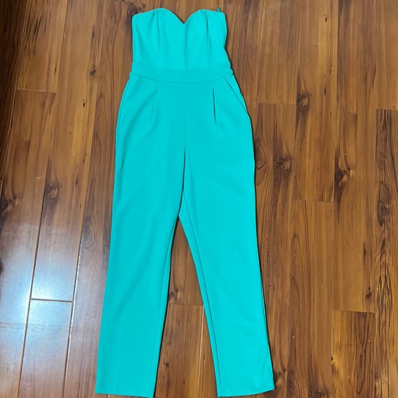 Express Tops - Green long bodysuit